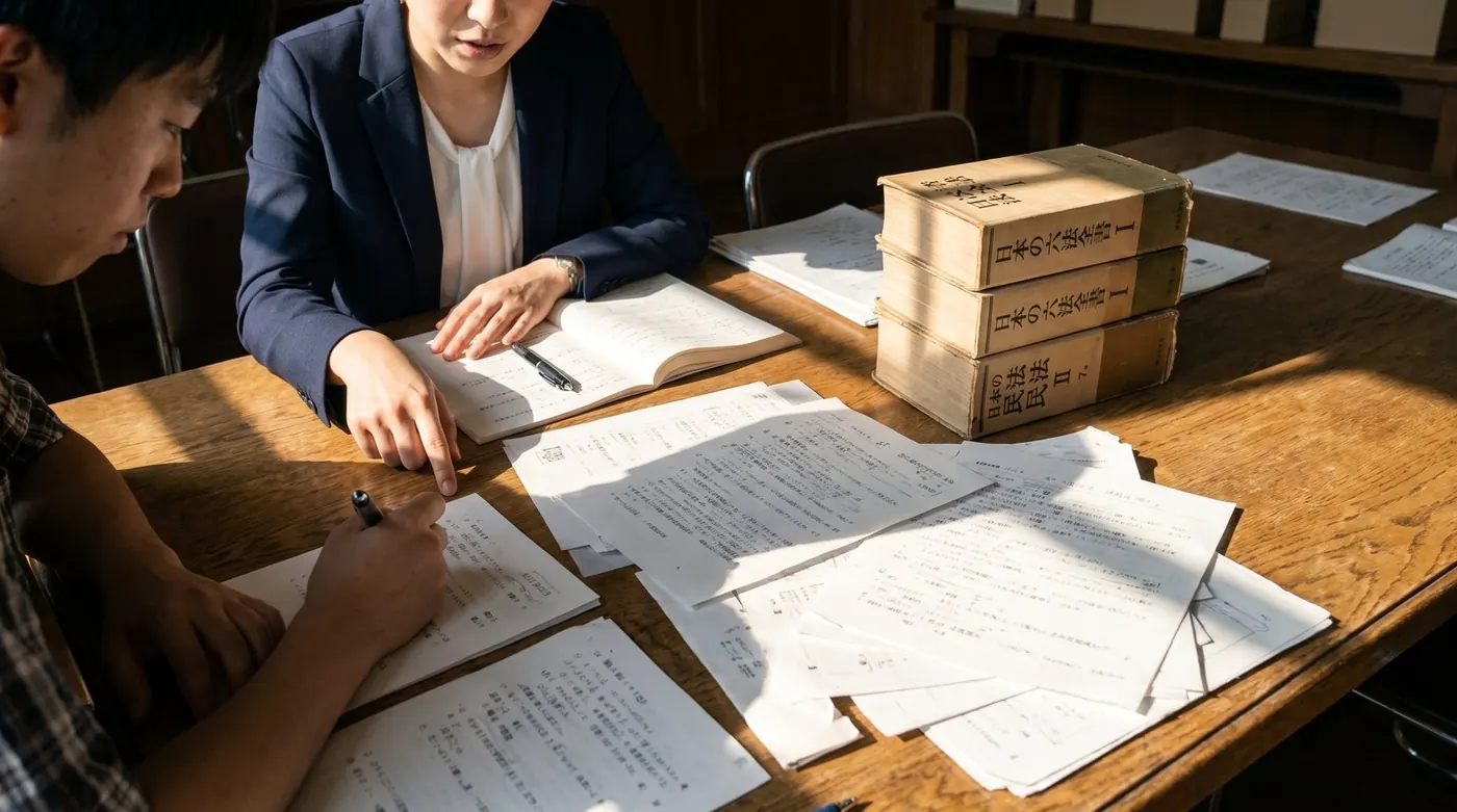 起案合宿の様子
